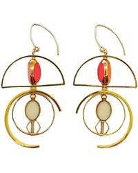 Aracheli Studio - And Vintage German Glass Beads Art Deco Earrings - Lyst