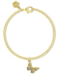 Cloud Haven - Butterfly Pendant Bracelet - Lyst