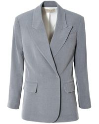 AGGI by HALEWSKI - Ramona Wild Dove Blazer - Lyst