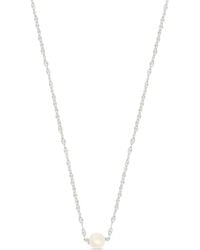 Esterah - Petit Essie Pearl Necklace - Lyst