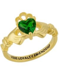 Spero London - Sterling Claddagh Ring - Lyst