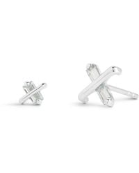 Kasun - Butterfly Kiss Earrings - Lyst
