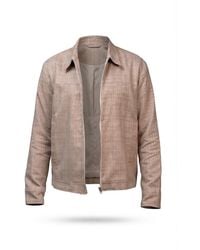 Stovaria - Pure Cotton Dobby Lightweight Jacket - Lyst