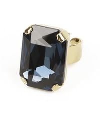 Addicted - Celeste Ring Plated With Crystal Color - Lyst