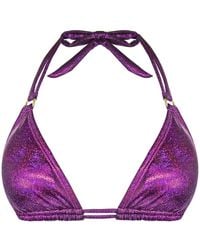 Enez Swim - Eden Triangle Bikini Top - Lyst