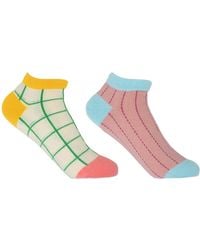 Peper Harow - Made in England - Dash Trainer Socks - Lyst