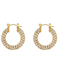 Olivia Le - Sloan Cubic Zirconia Hoops - Lyst
