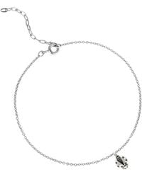 Lee Renee - Ladybird Black Diamond Bracelet (wings Open) – Silver - Lyst