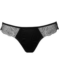 Tallulah Love - Midnight Rose Brazilian Brief - Lyst