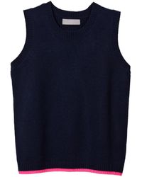 Cove - Tilly Tank Navy & Pink - Lyst