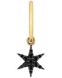 Zoe & Morgan - Mini Anahata Diamond Single Hoop - Lyst