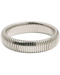 Miss Cecilia - Ribbed Flex Bangle - Lyst