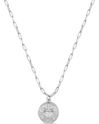 Clemence Wren - Celestial Compass Pendant Necklace - Lyst