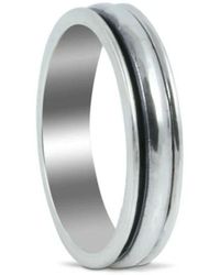 The Jewellery Store London - Plain Spinner Band Ring - Lyst