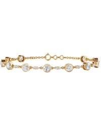 Aya Fine Jewelry - 2.65 Cwt Round Lab Grown Diamond Station Bracelet - Lyst