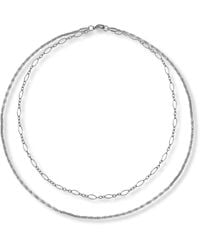A Weathered Penny - Delicate Layered Chain - Lyst