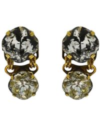 Vickisarge - West Stud Earrings - Lyst