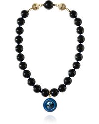 Saule Label - Lola Onyx Necklace - Lyst