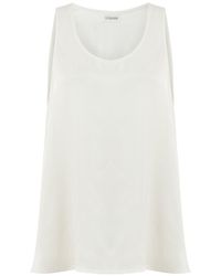 Lilamie - Soho Loose Fit Longline Tank Top - Lyst