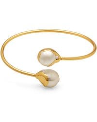 Dhwani Bansal - Adjustable Reva Bracelet With Baroque Pearls - Lyst