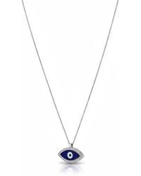 La Pluie Jewellery - Aegis Evil Eye Necklace - Lyst