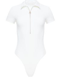 Goldie Byrd - Zip Front Smoothing Bodysuit - Lyst