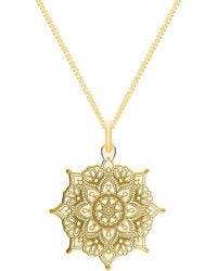 CarterGore - Small Classic Mandala Pendant Necklace - Lyst