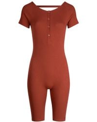 The Koozy - Julie Short Sleeve One-Piece - Lyst