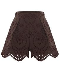 Thisisu Collection - Solstice Short -High Waist Broderie Short - Lyst