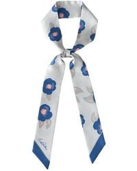 Lost Pattern - Camellia Silk Twilly Neck Bow - Lyst