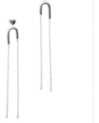 Bold Manifest Designs - Geometric Chain Drop Earrings X Unbound - Lyst