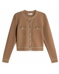 Gaâla - Neutrals Lillianna Short Cardigan - Lyst
