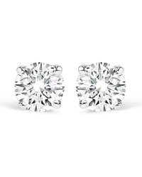Haus of Brilliance - 14K 1.0 Carat Lab Grown Diamond Solitaire Stud Earrings - Lyst