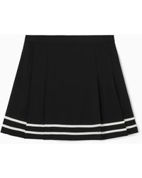 Victoria Paulsen - Jodie Stripe Skort - Lyst