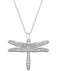 CarterGore - Large Dragonfly Pendant Necklace - Lyst