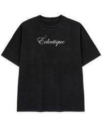 Éclectique - Script Logo T-Shirt - Lyst