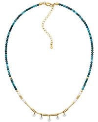 Uchi and Soto - Enso Bead & Stone Necklace - Lyst