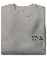 Anchor and Crew - Heather Limited Edition Annotations Organic Cotton Sweatshirt - Lyst