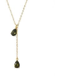 Studio Baloge - Verdelle Lariat Necklace - Lyst