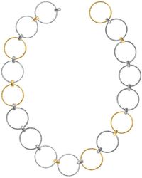 Lucy Quartermaine - Multi Finish Hula Necklace - Lyst