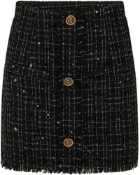 GOD SAVES QUEENS - Asap Tweed Skirt - Lyst