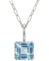 Dainty London - Large Topaz Necklace - Lyst