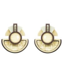 Gissa Bicalho - Acrylic Handmade Earring Jaci Kahki - Lyst