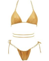 Aulala Paris - Roaring Twenties En Chain Bikini - Lyst