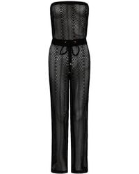 Leyla Maya Ltd - Hattie Bandeau Jumpsuit - Lyst