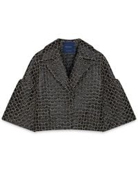 Amanda Thompson Couture - Edie Jacket Circular Quilting - Lyst