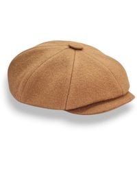Mister Miller - Master Hatter - Neutrals Riley's Blonde Bakerboy Cap - Lyst