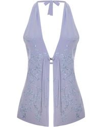 Maison sél - Wrap Around Top - Lyst