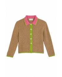Mind Traveler - Neutrals Tina Cotton Cardigan - Lyst