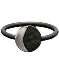 Zula Jewelry + Design - Crescent Moon Ring - Lyst